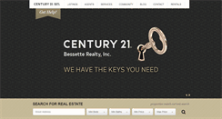 Desktop Screenshot of century21-bessette.com